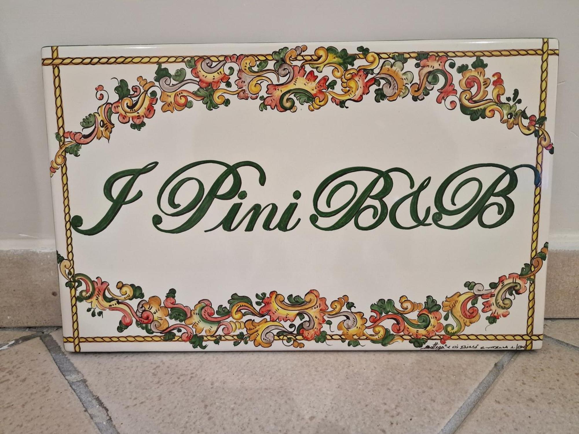 I Pini B&B Recale Экстерьер фото